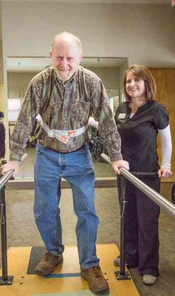 Albertville Health & Rehab Patient Parallel Bars