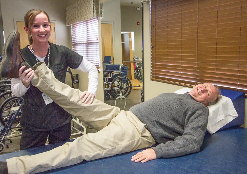 Albertville Health & Rehab Stretching